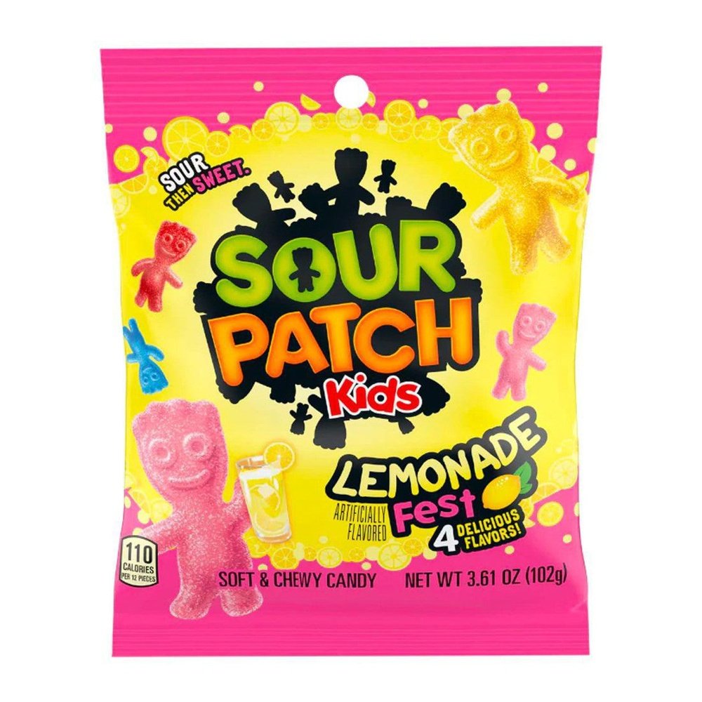 Sour Patch Kids Lemonade 12 x 185g