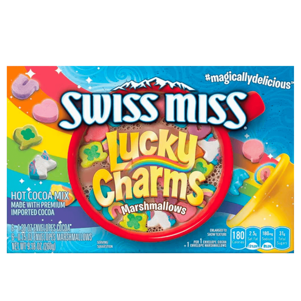 Swiss Miss Marshmallow Lucky Charms Cacaomix 8 x 260 g