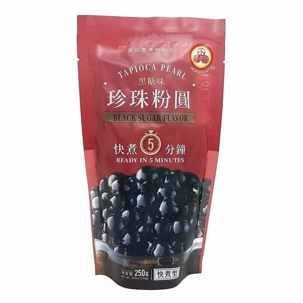 Tapioca Pearl Bubble Tea Zwarte Suiker 36 x 250 g