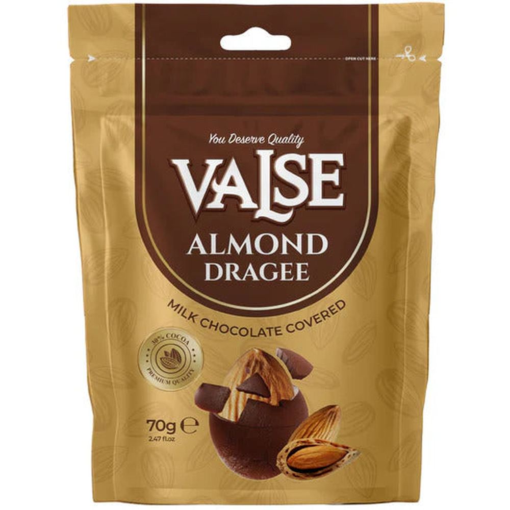 Valse Dragee Amandel- en Melkchocolade 12 x 70 g