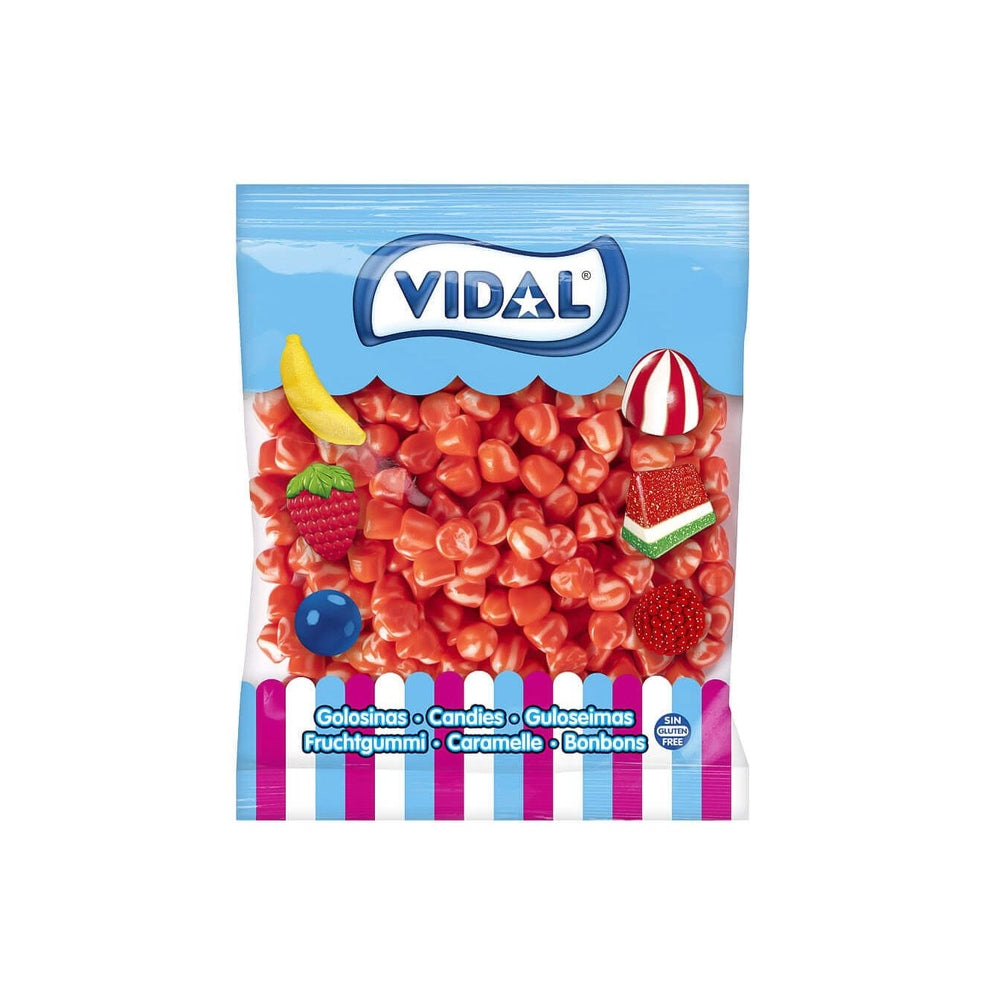 Vidal Mini Twist Drops Strawberry & Cream 12 x 1kg