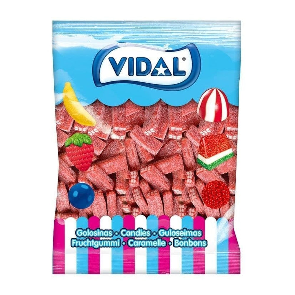 Vidal Sour Bricks Strawberry 12 x 1kg