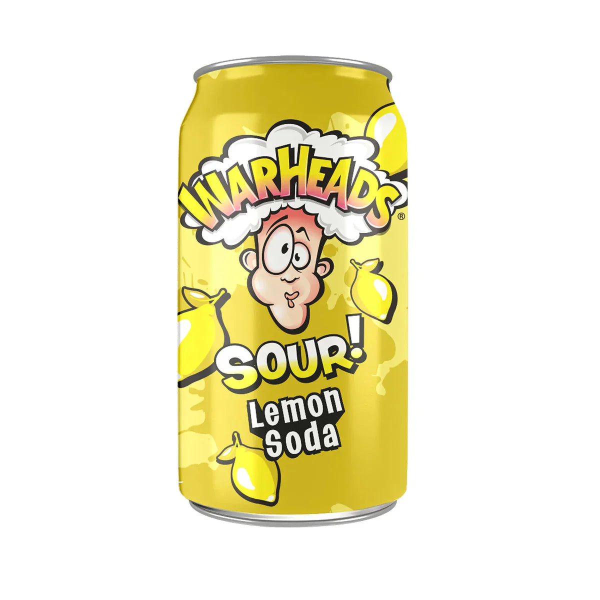 Warheads Sour Lemon Soda 12 x 355ml