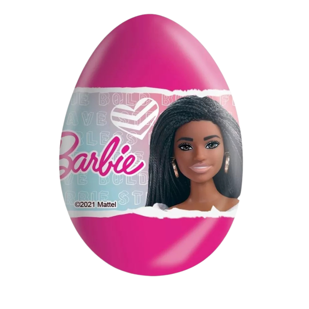 Zaini Barbie Egg Chocolate 24 x 20g