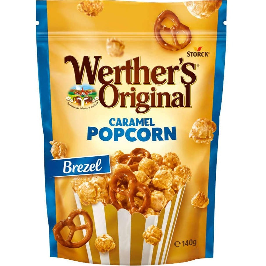 Werther's Original Caramel Popcorn Bretzel 12 x 140g