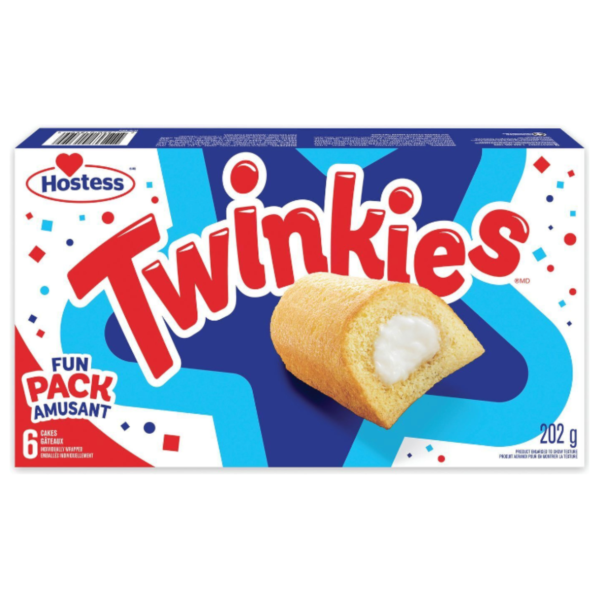 Hostess Twinkies Fun Pack 6 Cakes 36 x 202g