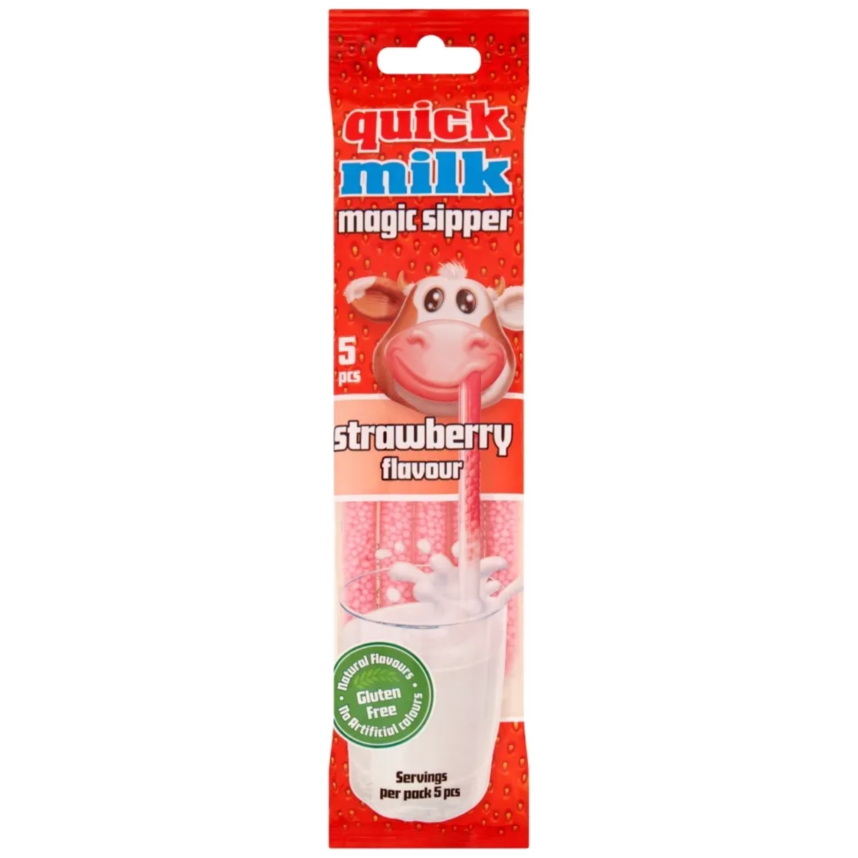 Quick Milk Magic Sipper Strawberry 20 x 30g