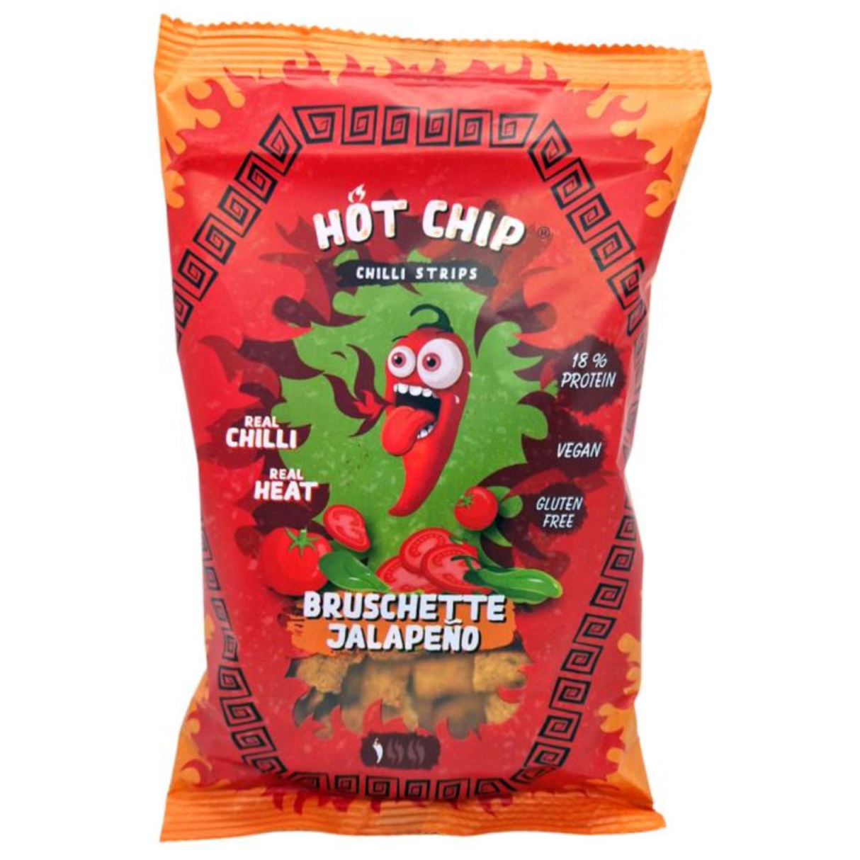 Hot Chip Strips Bruschette Jalapeno 20 x 80g