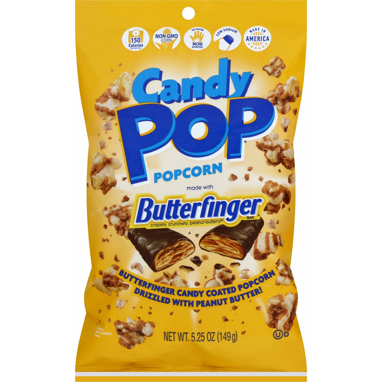 Candy Pop Popcorn Butterfinger 12 x 149g