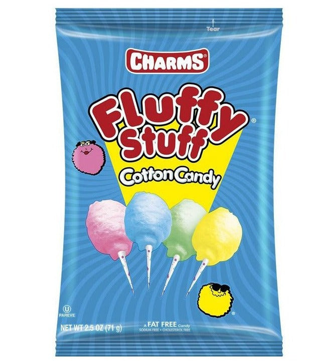 Charm's Fluffy Stuff Cotton Candy 24 x 71g