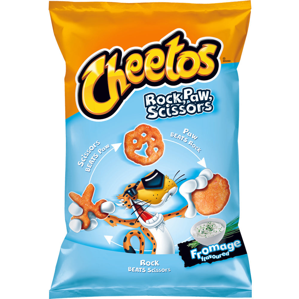 Cheetos Rock Paw Scissors Cheese Big 14 x 145g