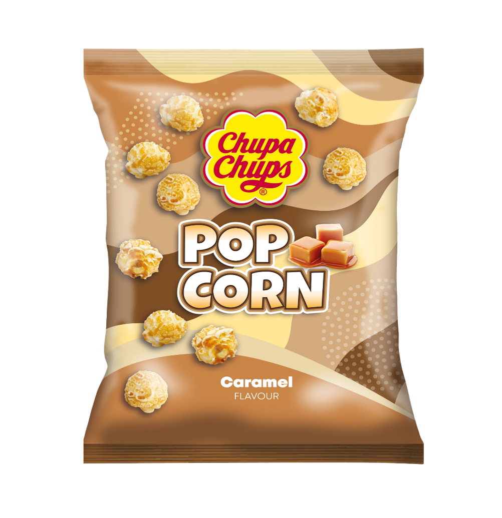 Chupa Chups Popcorn Caramel 12 x 110g