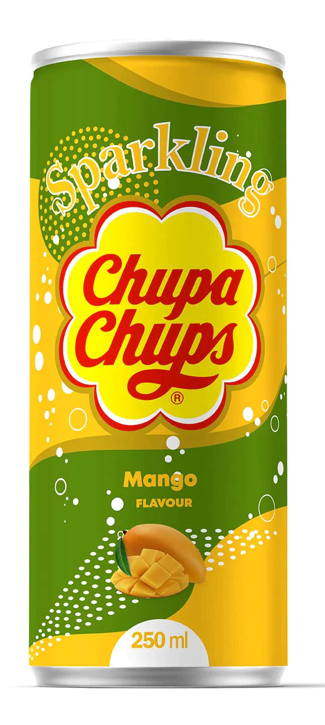 Chupa Chups Sparkling Mango 24 x 250ml