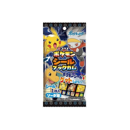 Coris Pokemon Seal Book Gum Soda 15 x 3.5g