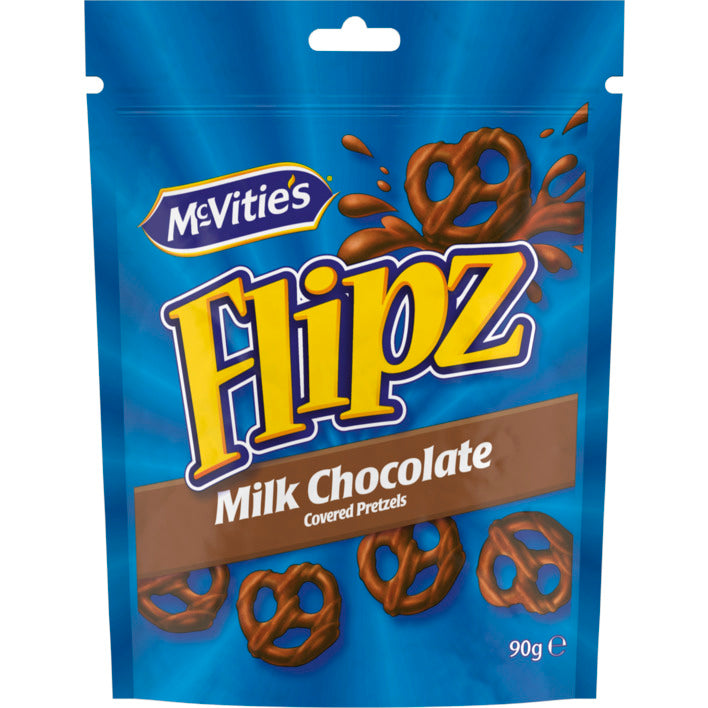 Flipz Milk Chocolate 6 x 90g