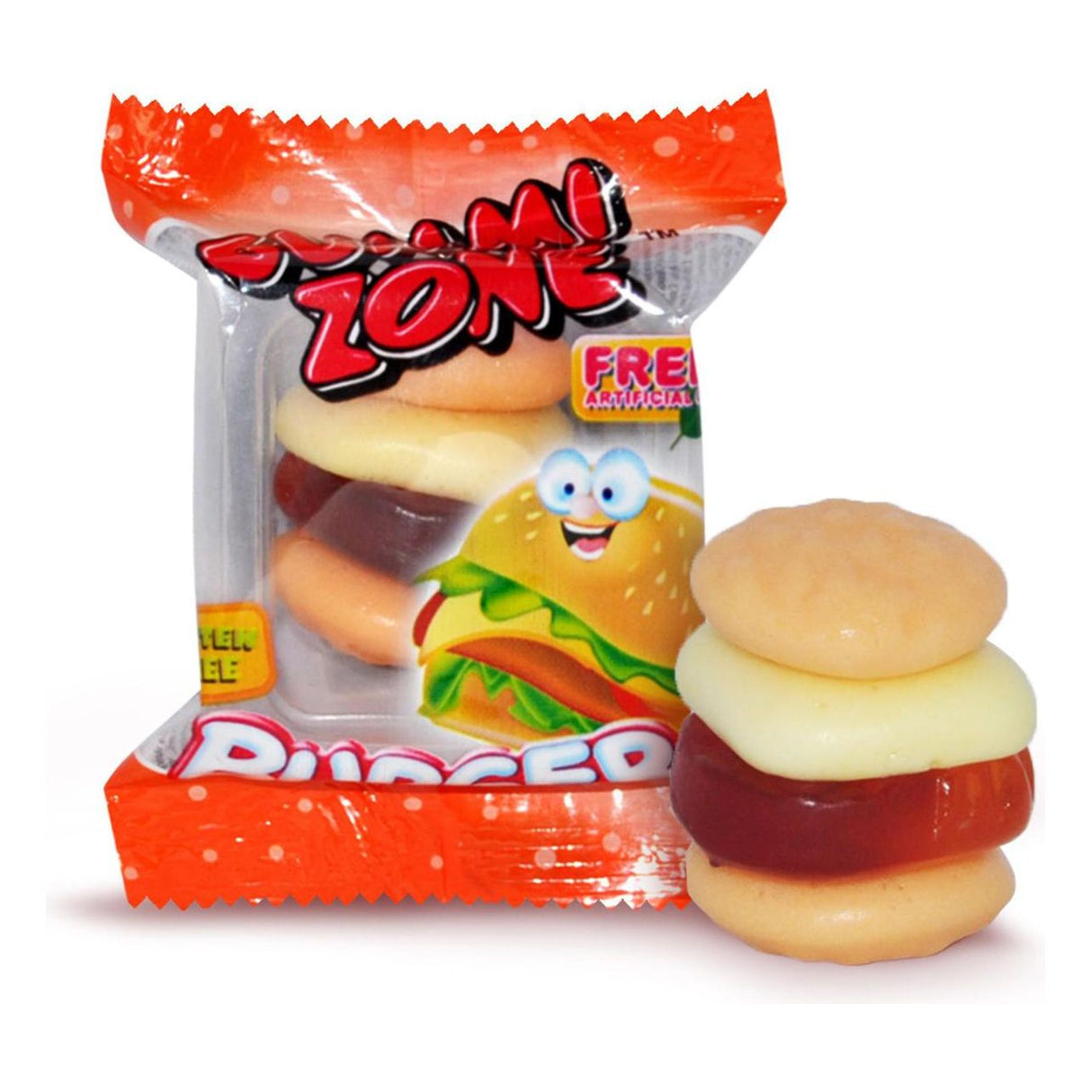 Gummi Zone Mini Burger 60 x 8g