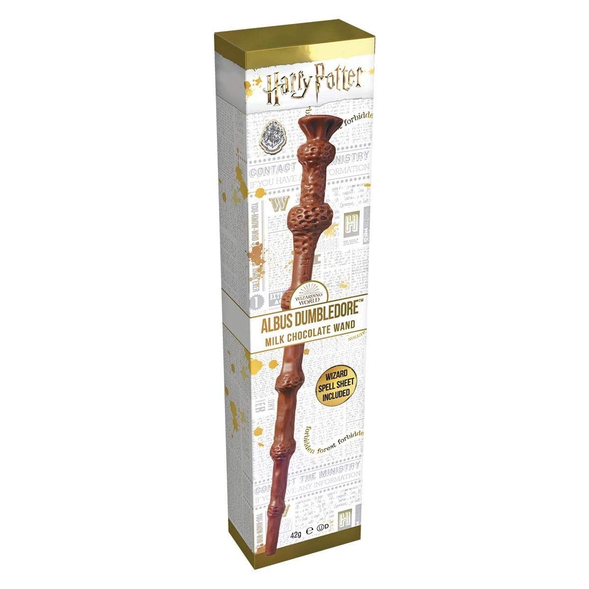 Harry Potter Albus Dumbledore Wand Milk Chocolate 6 x 42g