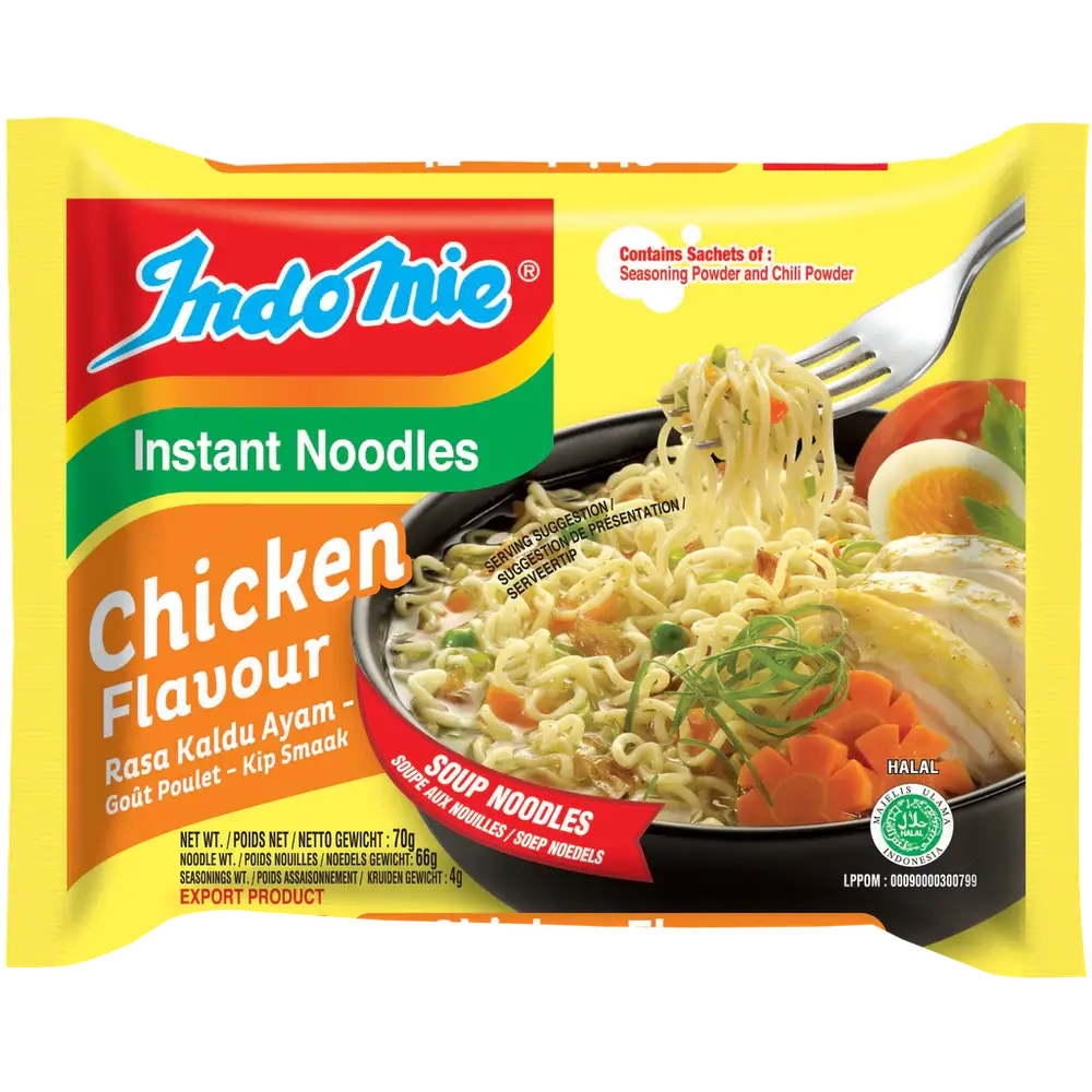 Indomie Instant Noodles Chicken Flavour 40 x 70g
