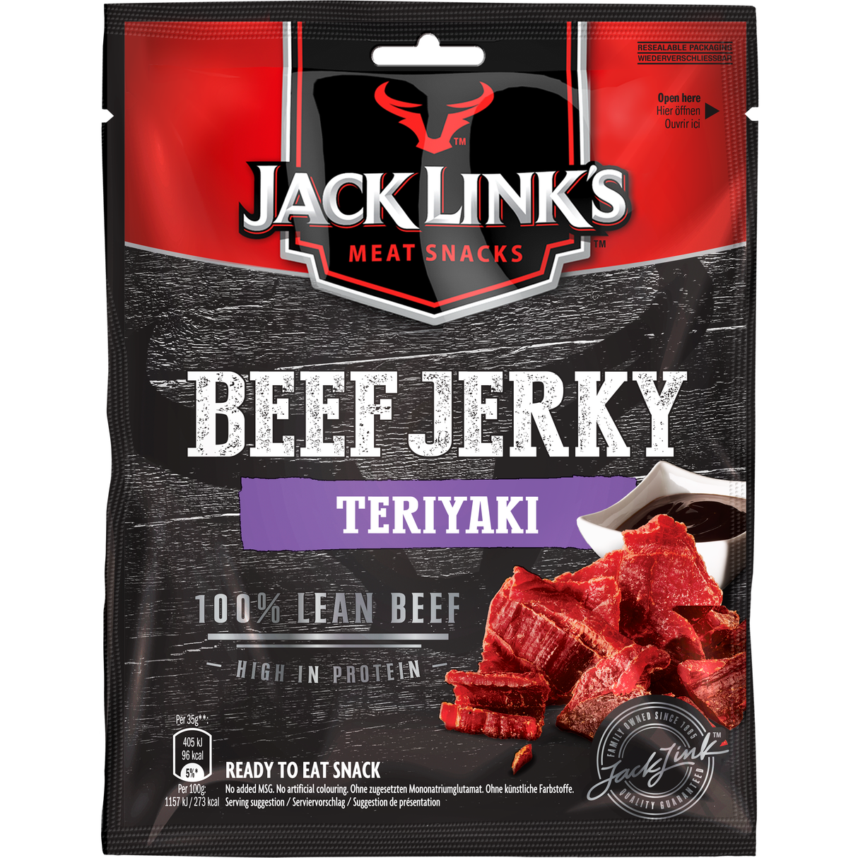 Jack Link's Beef Jerky Teriyaki Big 12 x 70g