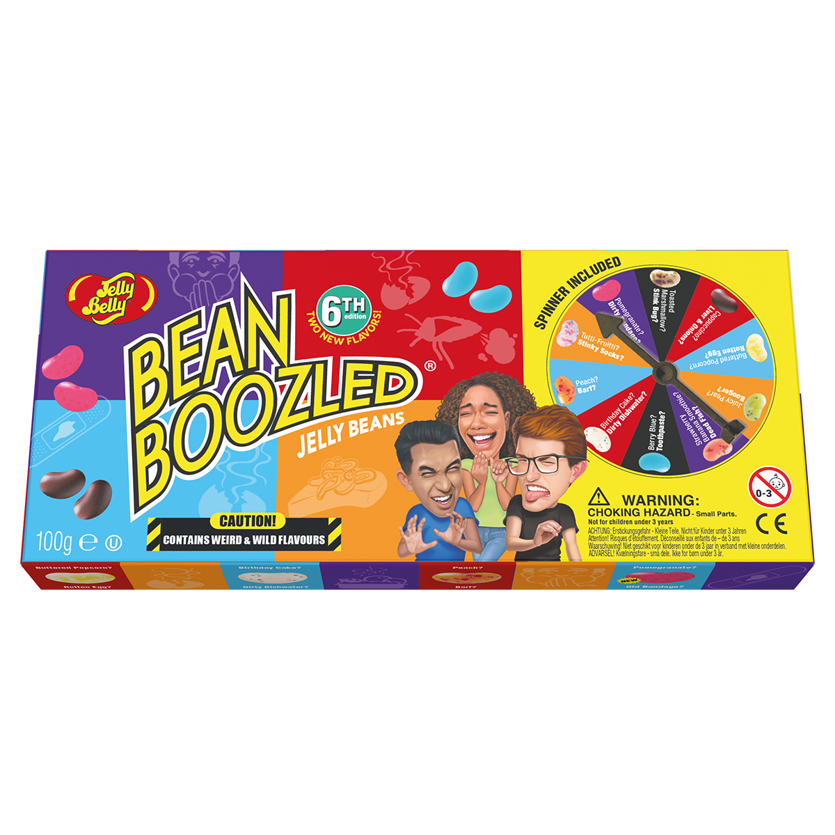 Jelly Belly Beans Bean Boozled Game 12 x 100g