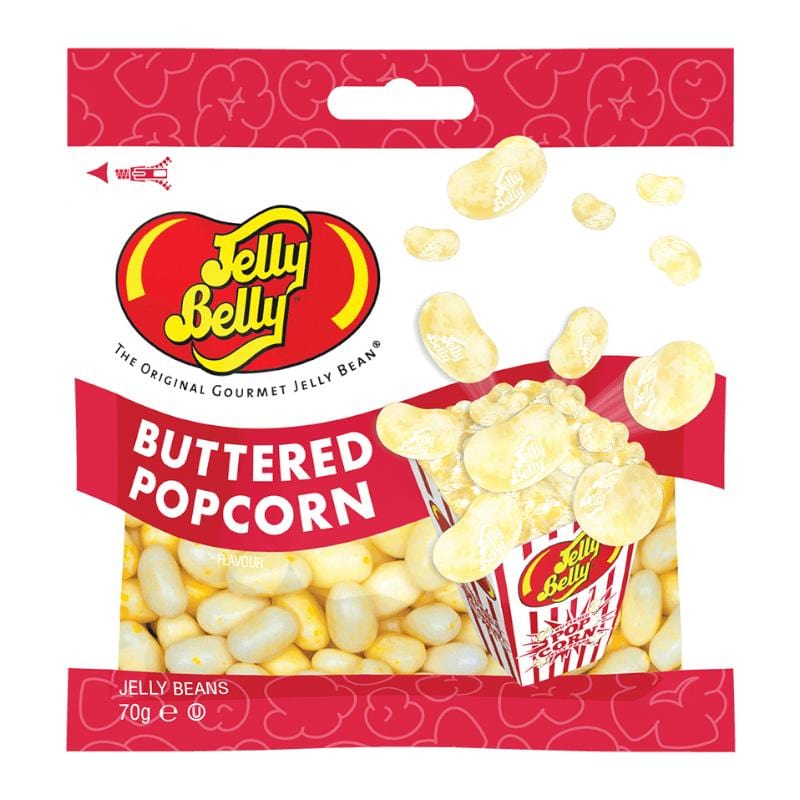 Jelly Belly Beans Buttered Popcorn 12 x 70g