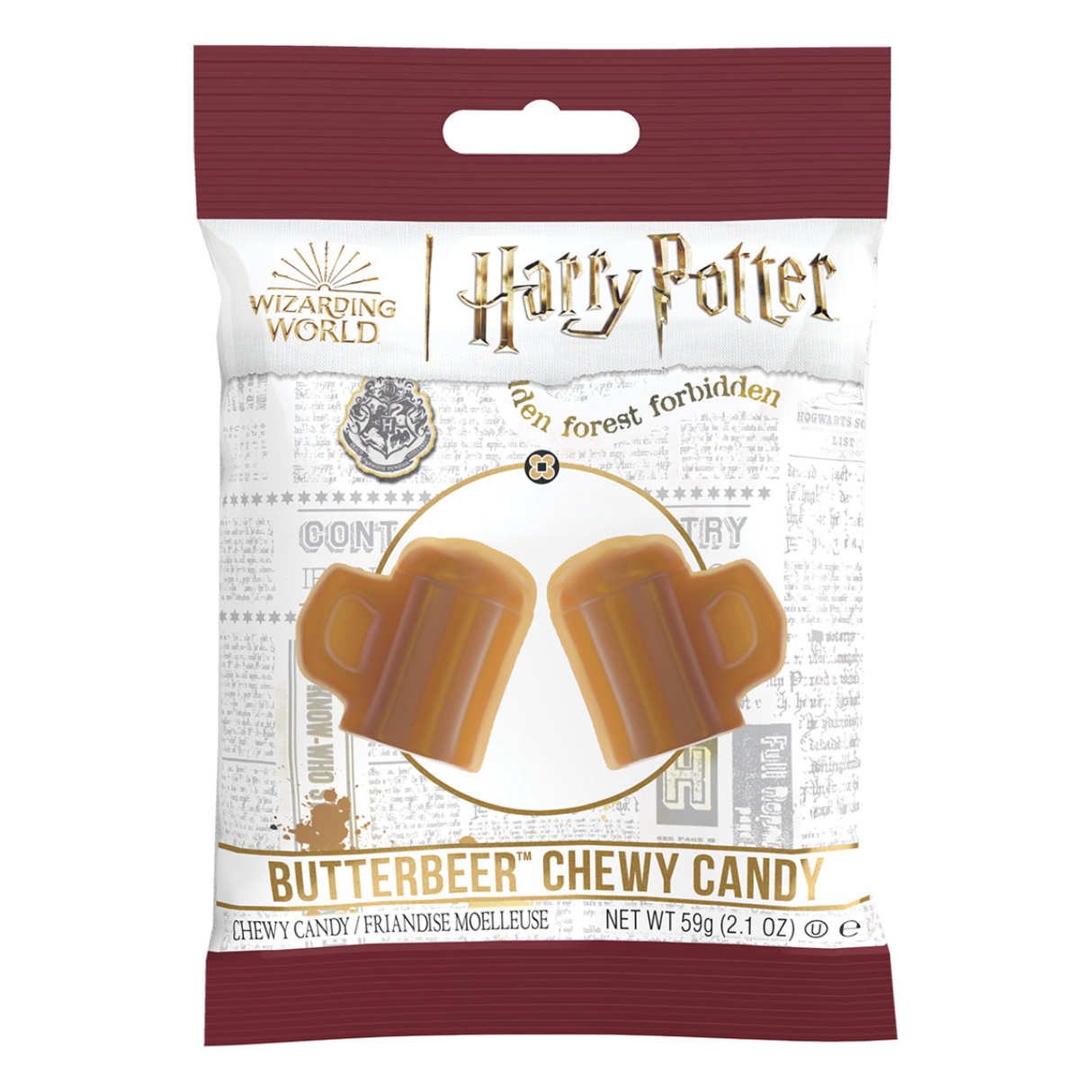 Jelly Belly Beans Harry Potter Butterbeer Chewy Candy 12 x 59g