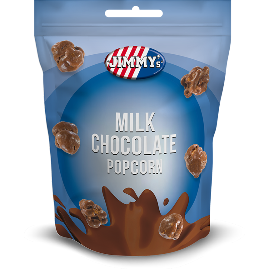 Jimmy's Pop Corn Milk Chocolate 12 x 120g