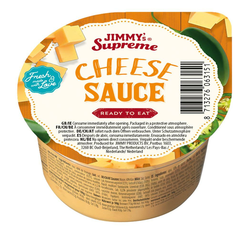 Jimmy's Supreme Cheese Sauce 45 x 90g