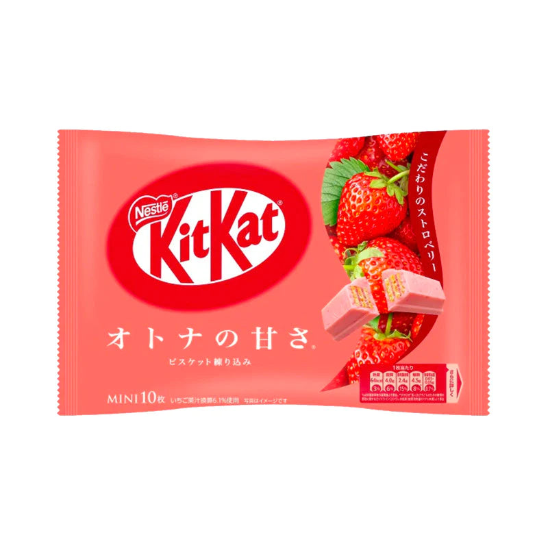 Kit Kat Mini 10 Pieces Strawberry 24 x 113g