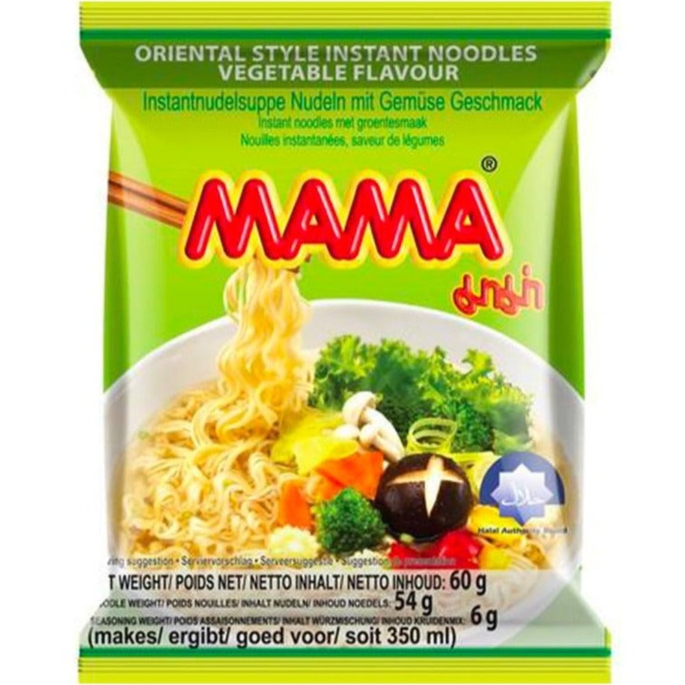 Mama Instant Noodles Vegetables 30 x 60g