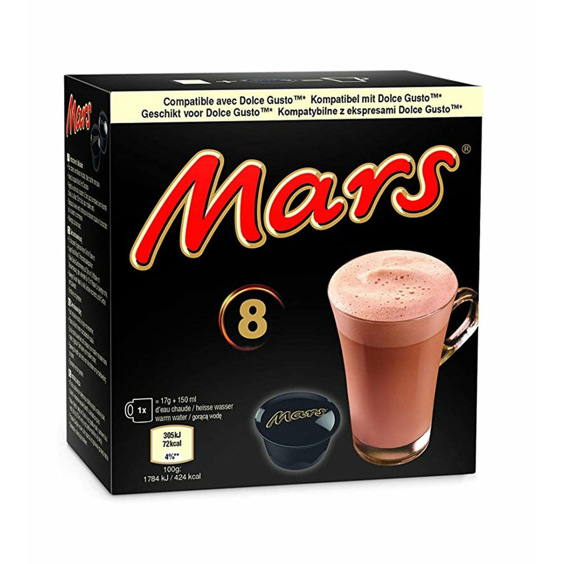 Nescafé Pods Dolce Gusto Mars 5 x 136g