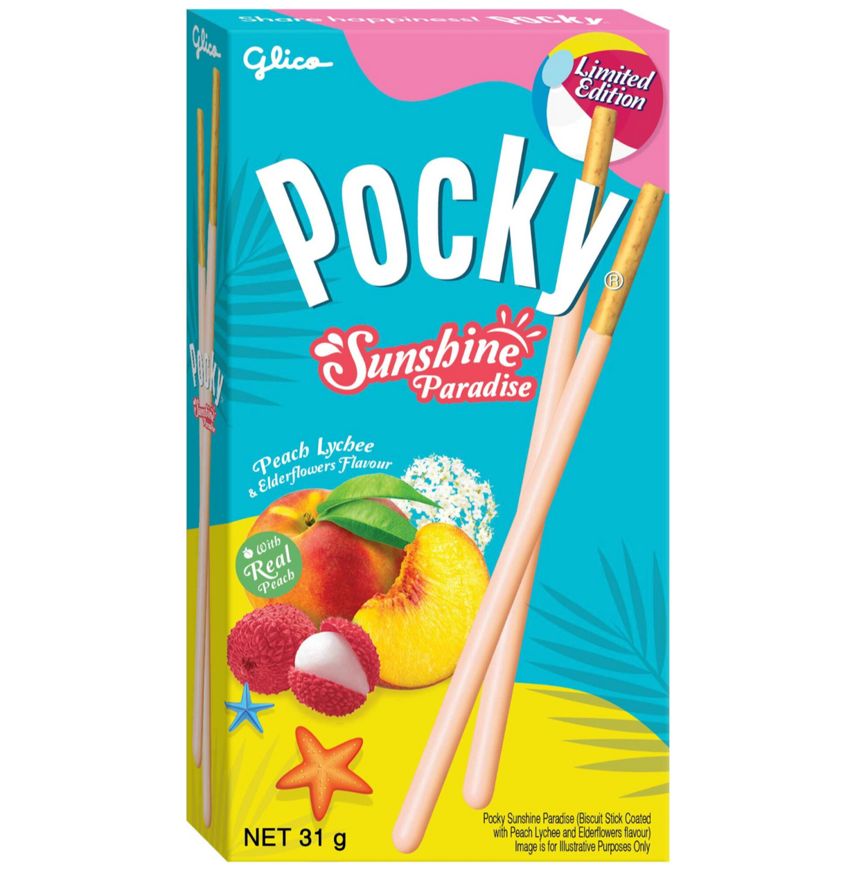 Pocky Peach and Lychee 10 x 31g