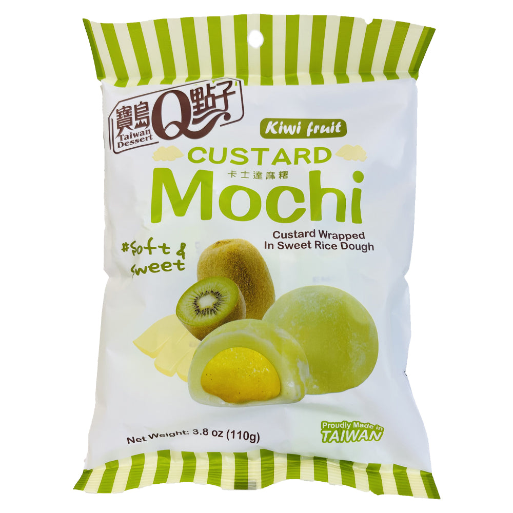 Royal Family Custard Mochi Kiwi 24 x 110g