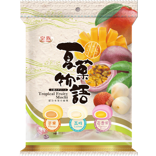 Royal Family Mochi Tropical Fruity 24 x 120g