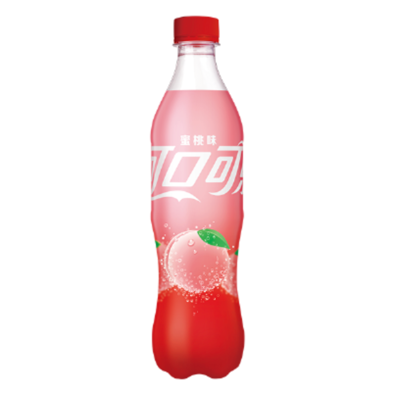 Coca Cola China Bottle Peach 12 x 500ml