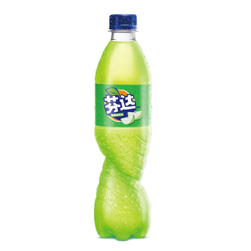 Fanta Bottle Green China Apple 12 x 500ml