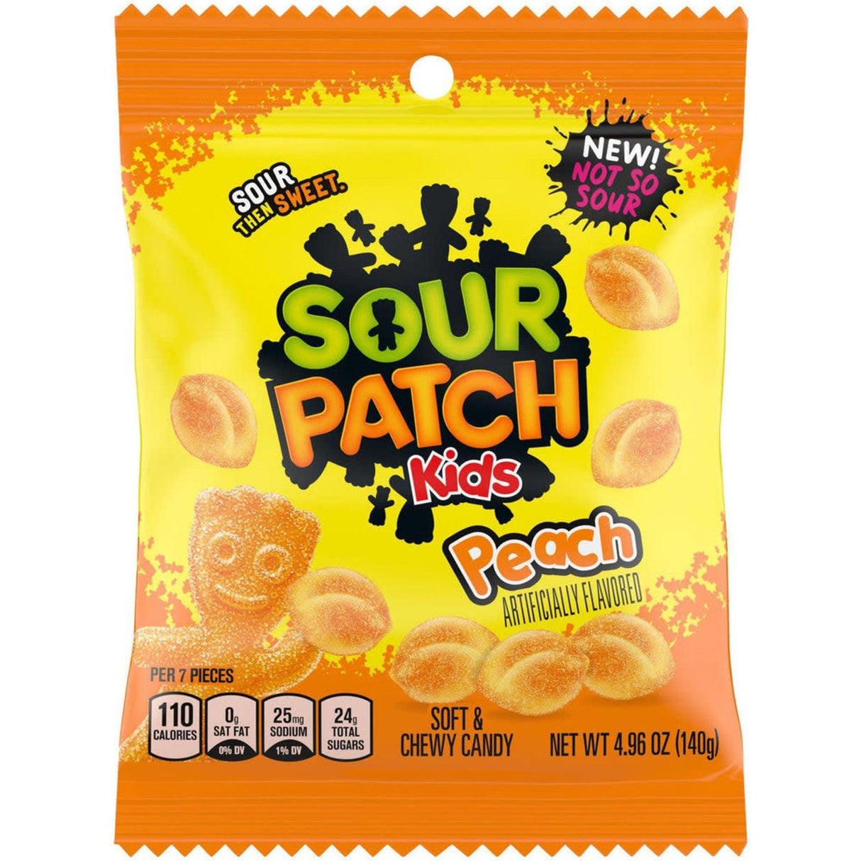 Sour Patch Kids Peach Big 12 x 140g