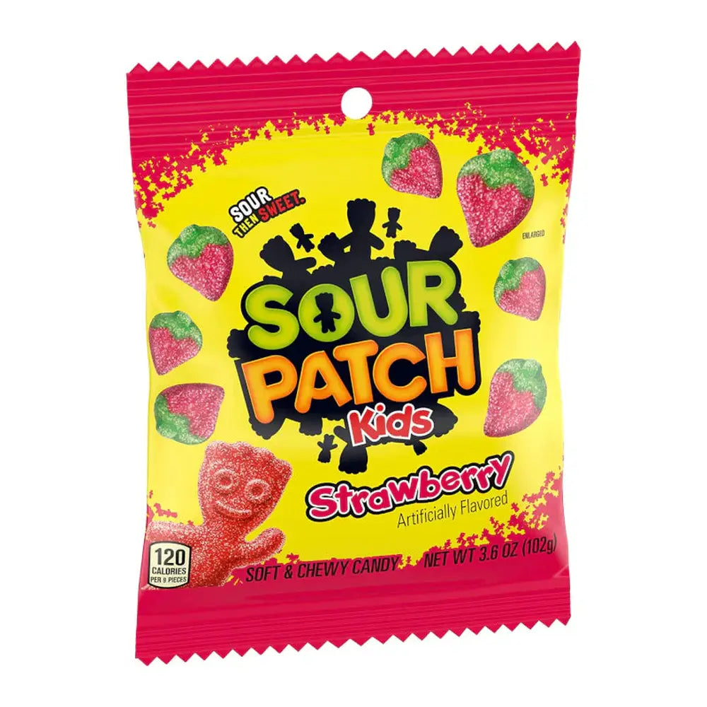 Sour Patch Kids Aardbei Klein 12 x 102 g