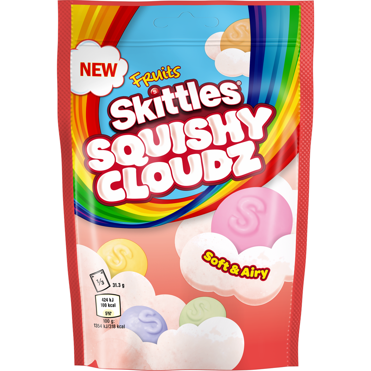 Skittles Squishy Cloudz 18 x 94g